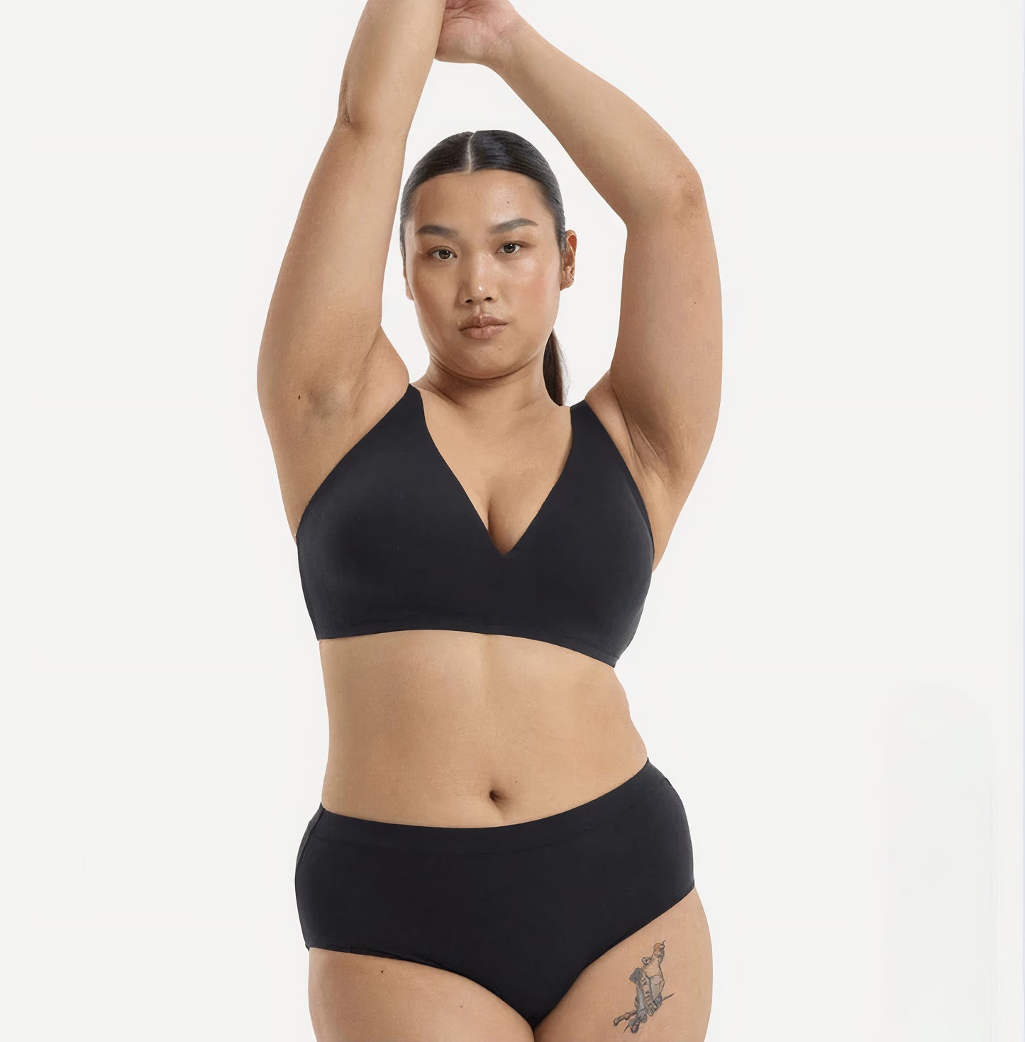 Deep Triangle Bra - Wireless Undertop