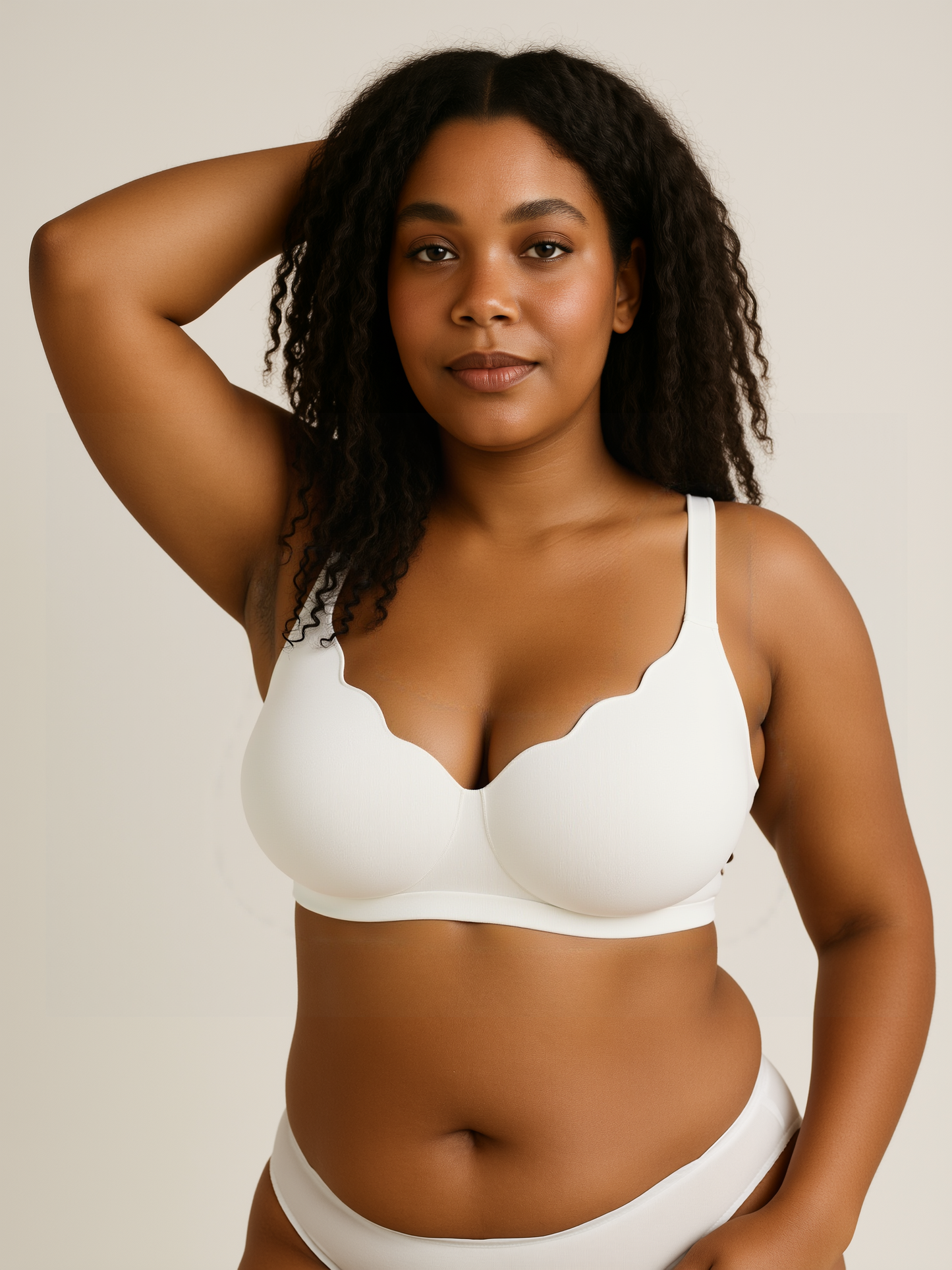 Brinne Bra - Wirefree Scalloped Touch